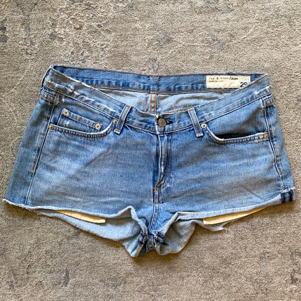Rag and bone denim shorts